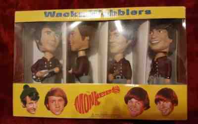 Set of 4 MONKEES WACKY WOBBLERS BOBBLEHEAD DOLLS New In Box 1990s