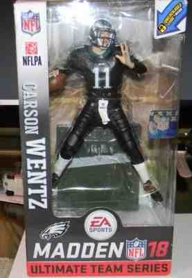 MCFARLANE NFL MADDEN 18: CARSON WENTZ **BLACK UNIFORM** 1ST RELEASE