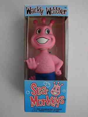 Sea Monkeys Funko Wacky Wobbler Retired  Bobblehead NEW IN BOX 1996