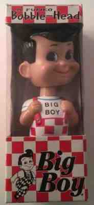 Vintage FUNKO WACKY WOBBLER BIG BOY MATTE FINISH WHITE BASE 1998 Bobble head