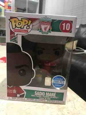 FUNKO POP FOOTBALL LIVERPOOL SADIO MANE LTD 2000 SOUTH AFRICA EXCLUSIVE