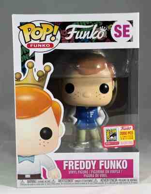 Funko POP! SDCC Fundays 2018 Freddy Blue Varsity Letterman Jacket  LE2000