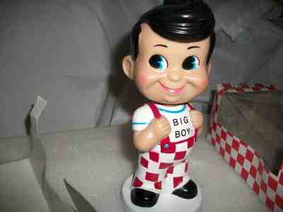 VINTAGE  BOBS BIG BOY BOBBLE HEAD 2001 FUNKO Advertising Figure Restaurant 