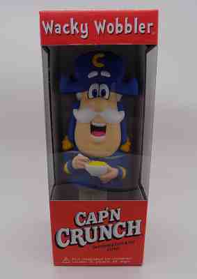 2001 FUNKO CAP'N CRUNCH WACKY WOBBLER BOBBLE HEAD FIGURE mint