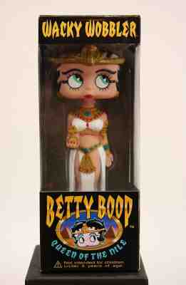 Funko Betty Boop Wacky Wobbler Cleopatra Queen Of The Nile  Factory Error Unique