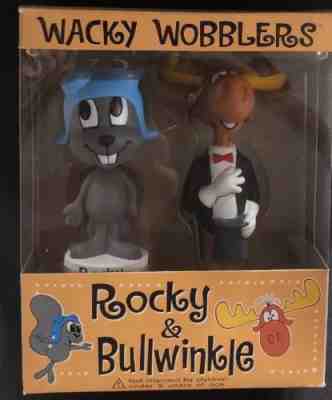 Wacky Wobbler Bobble Head Funko -Rocky And Bullwinkle  2003