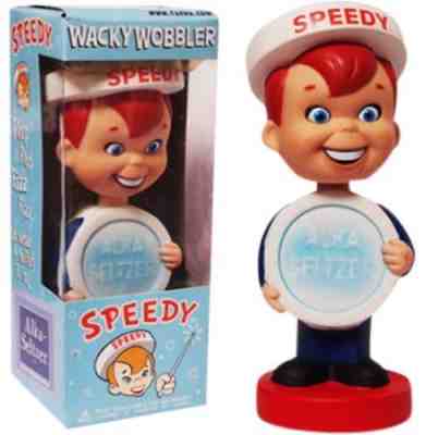 Speedy Alka Seltzer Wacky Wobbler by FUNKO New in Box NIB 2003