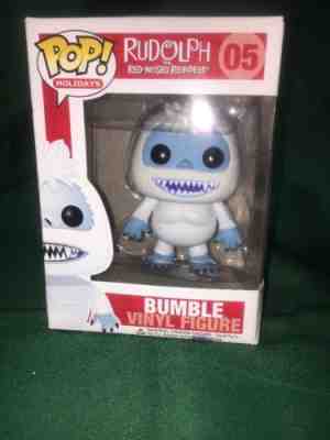 2005 VAULTED Bumble Funko Holiday Pop! Rudolph Red-Nosed Reindeer Christmas