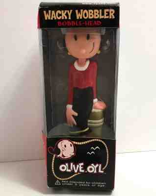 Funko Popeye's Olive Oyl Wacky Wobbler Bobble-Head NEW IN BOX