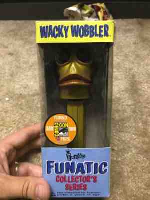 Rare Funko Wacky Wobbler PEZ Gold Sleestak Sdcc 2008 Only 48 Made