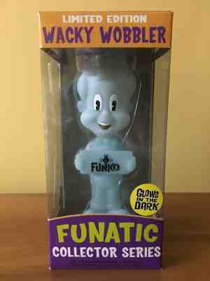 Freddy Funko Blue Glow Wobber 2009 Funatics Club LE 100