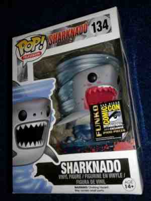 Funko Pop SDCC Sharknado 2014 2500 Limited Exclusive Movie Rare HTF Bloody 134