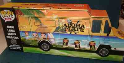 SDCC 2014 Exclusive Funko Pop! Asia - Aloha Plate Truck Mini 4-Pack Set - RARE 