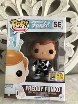 2017 Funko Fundays BLACK RANGER Freddy Funko 1/24 LE power pop  “ SUPER CLEAN “