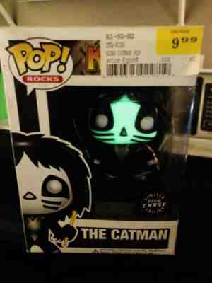 RARE Funko POP KISS Peter Criss The Catman Glow in the Dark 