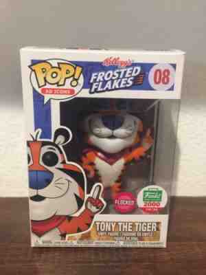 Funko Tony The Tiger Pop! Vinyl Figure Flocked LE 2000 Ad Icons Frosted Flakes