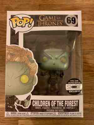 Funko Pop! Game of Thrones Metallic Children Of The Forest NYCC 2018 EXCLUSIVE