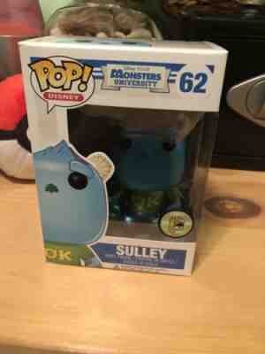 Funko Pop! Disney Pixar:Monsters University Metallic Sulley Comic Con 480 pcs