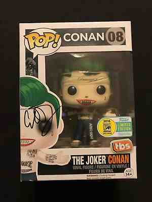 SDCC 2016 SIGNED Conan Funko Pop SUICIDE SQUAD 