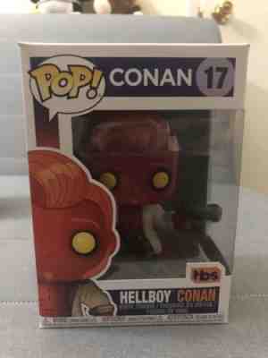 SDCC 2018 Conan O'Brien Funko POP Hellboy Damaged