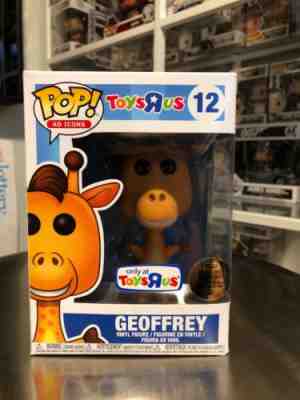 Funko Pop! Ad Icons Toys R Us Geoffrey the Giraffe Golden Ticket (sealed!)