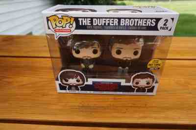 Duffer Brothers Hot Topic Exclusive 2000 PC Funko Pop! In Hand! Mint