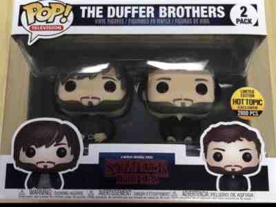 *INHAND* Duffer Brothers Hot Topic Exclusive 2000 PC Funko Pop! Confirmed! Mint!