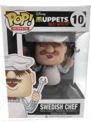 Funko Pop! Disney Muppets #10 SWEDISH CHEF Muppets Most Wanted Vaulted