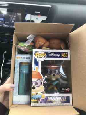 Funko Pop! Gamestop Black Friday Mystery Box Retro In Hand. Booberry Megavolt!