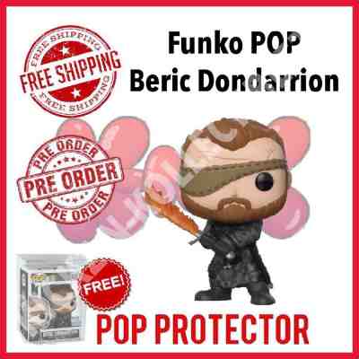 Funko POP! #65 Beric Dondarrion Game of Thrones NYCC 2018 Shared Barnes & Noble