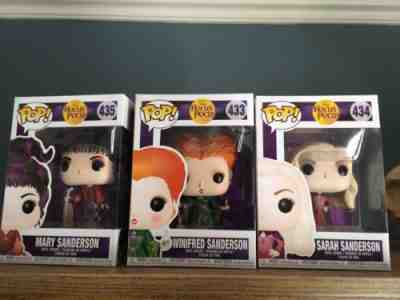 Funko Pop HOCUS POCUS Complete Set Sanderson Sisters