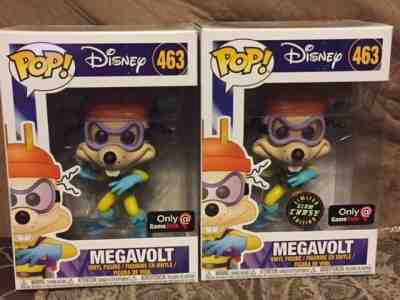 Funko Pop Disney Megavolt Chase and Regular Pair - Gamestop Exclusive!