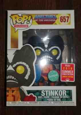 Funko Pop Stinkor Scented He-Man Masters Of the Universe SDCC Shared Limited