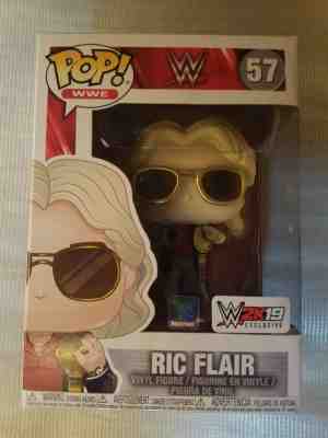 Funko Pop! WWE 2K19 Woooo! Edition Exclusive Ric Flair #57 Vinyl Figure NEW