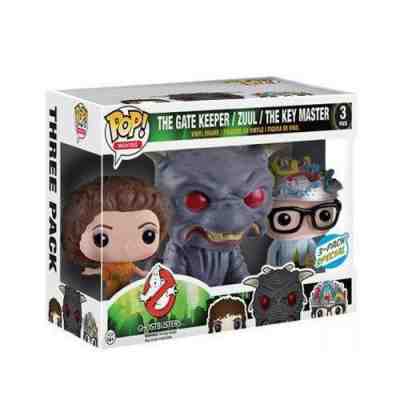 POP GHOSTBUSTERS: GATE KEEPER, ZUUL, KEY MASTER WALMART EXCLUSIVE 3 PACK SET