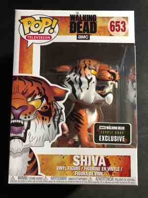 Funko Pop! The Walking Dead Exclusive Shiva In Soft Protector