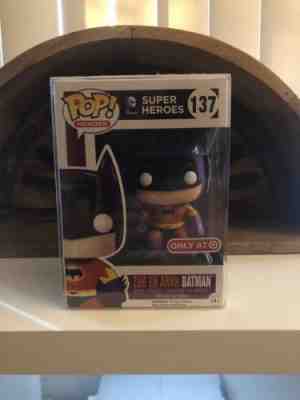 Funko POP!  Super Heroes #137 Zur En Arrh Batman, Target Exclusive, with case