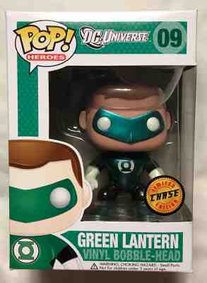 Funko Pop Heroes DC Universe Green Lantern 09 Chase Metallic Bobble Head Target