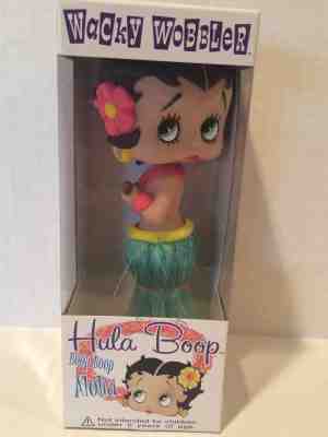 FUNKO BETTY BOOP HULA BOOP WACKY WOBBLER ALOHA BOBBLE HEAD