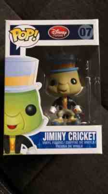 Funko Pop- Disney Jiminy Cricket #07 Vinyl- Vaulted