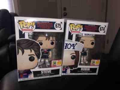 SDCC Funko Fundays 2018 Steve and Robin Stranger Things Scoops Ahoy POP! LE1800