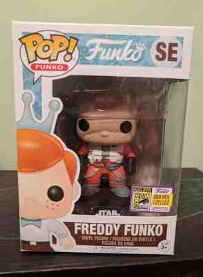 Funko Pop SDCC Freddy Funko Poe Dameron LE 200 Fundays 2017 Rare Star Wars