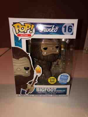 Funko Pop! Bigfoot With Marshmellow GITD Funko Exclusive *In Hand* 