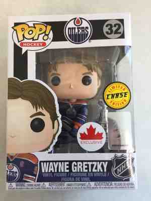 FUNKO POP! HOCKEY #32 WAYNE GRETZKY - CHASE CANADA EXCLUSIVE - STANLEY CUP NHL