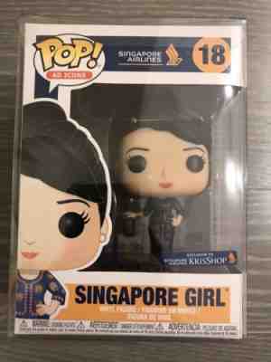 Funko POP! AD Icons 18 Singapore Airlines Girl Kris Shop US Seller w/Protector