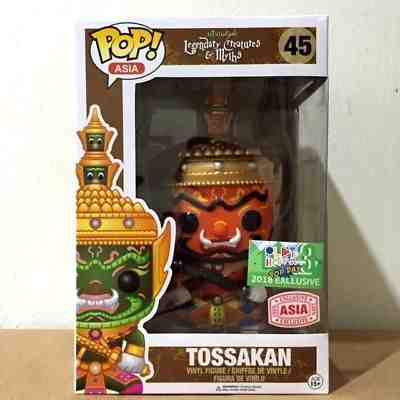 Funko POP TOSSAKAN ORANGE  # 45 POP DAY THAILAND 2018 NEW (With POP protector) 