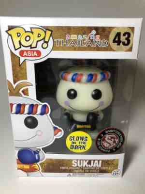 Funko Pop Asia Amazing Thailand SUKJAI GITD Glow Pop Asia 2016 Convention #43 