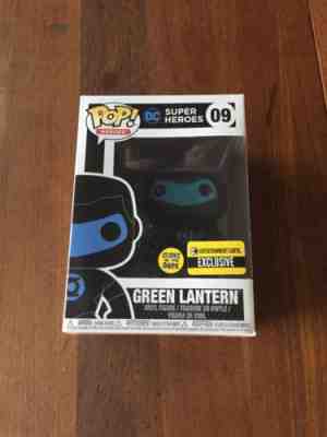 Funko Pop Green Lantern Silhouette #09 Entertainment Earth Glow in the Dark