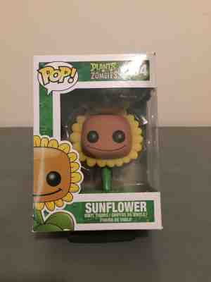 Funko Pop! 2013 Plants vs. Zombies Sunflower #04 (Retired Vaulted) Vinyl Figure