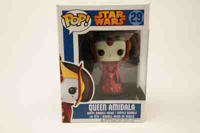 Funko Pop Star Wars Queen Amidala #29 RARE VAULTED with Protector